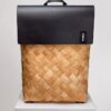 Bolso para mujer con guarda en cuero y manija