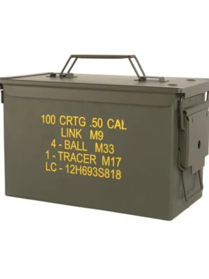 Caja militar metálica