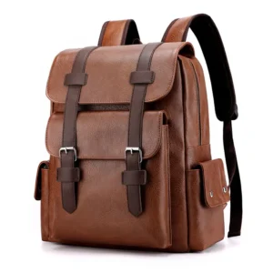 Morral para portátil en cuero
