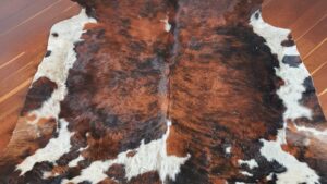 Tapete piel al pelo, 100% cuero curtido, grande
