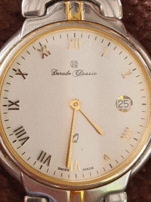Reloj Dorado Clasic, antiguo, swiss made, perfecto estado