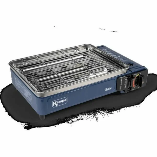 Barbacoa a gas, kampa azul