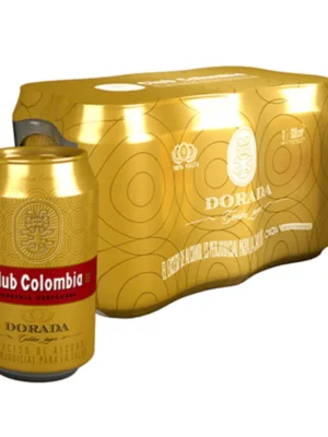 Cerveza Club Colombia Dorada sixpack x 330 ml
