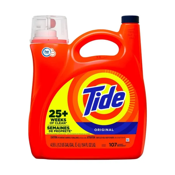Detergente liquido Tide original galon x 4.55 lts