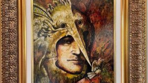 GUERRERO, Villegas, técnica oleo sobre lienzo