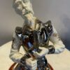 Don Quijote de la Mancha, capodimonti, porcelana italiana