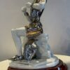 Don Quijote de la Mancha, capodimonti, porcelana italiana