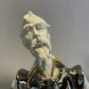 Don Quijote de la Mancha, capodimonti, porcelana italiana