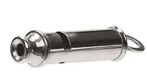 Silbato de emergencias metálico alta potencia