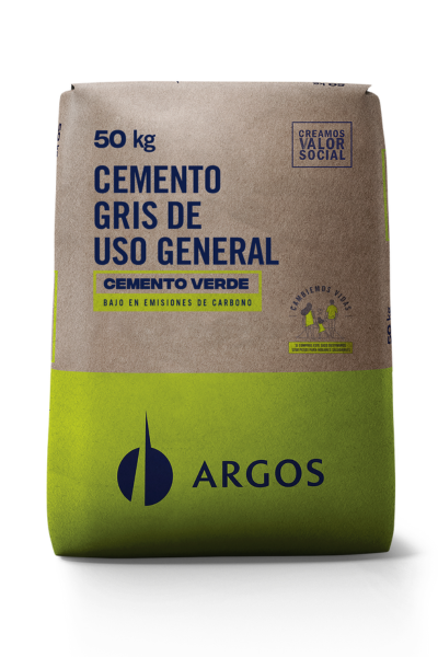 Cemento gris Argos, bulto 50 kg