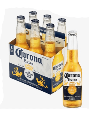Cerveza Corona extra sixpack x 355 ml