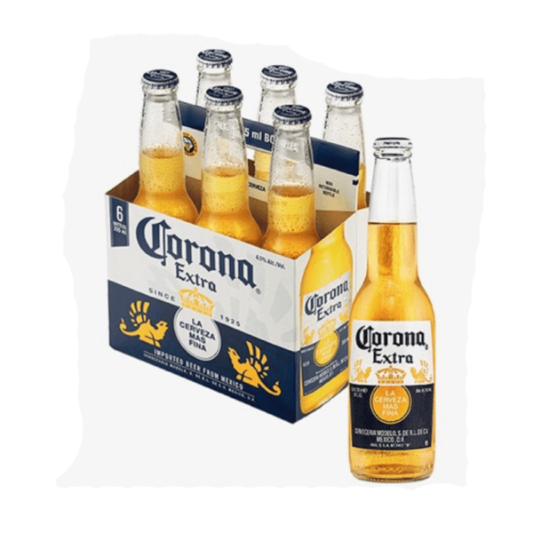 Cerveza Corona extra sixpack x 355 ml