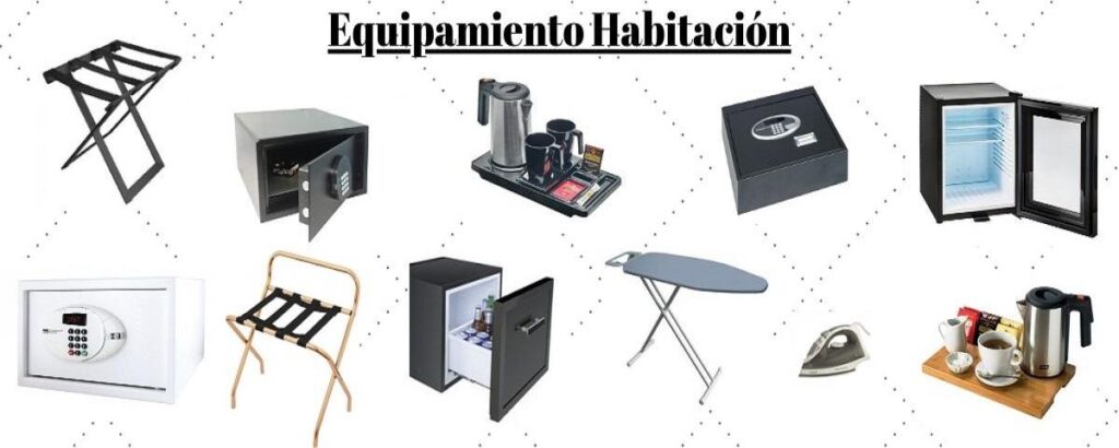 Equipamiento hotelería