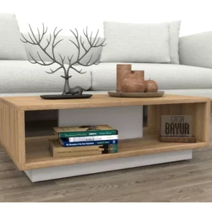Mesa auxiliar, madera, diseño moderno