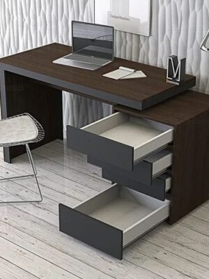 Escritorio moderno madera