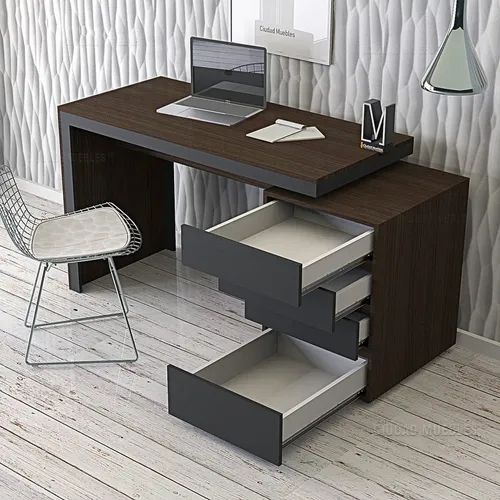Escritorio moderno madera