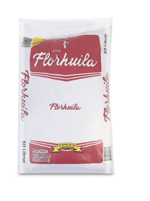 Arroz blanco Flor Huila bl x 25 kls