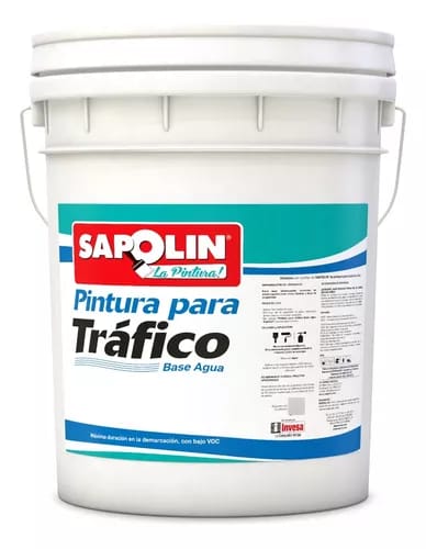 Pintura Sapolin para Trafico, cuñete